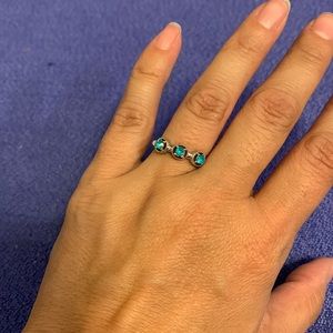 Fragrant Jewels silver ring. Size 6.